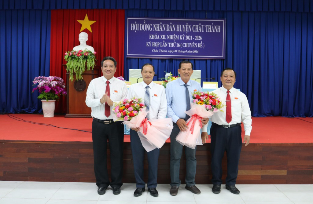 Ông Nguyễn Duy Tân được bầu giữ chức Phó Chủ tịch HĐND huyện Châu Thành