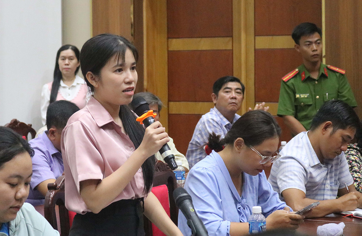 Trao gửi kiến nghị tới kỳ họp Quốc hội
